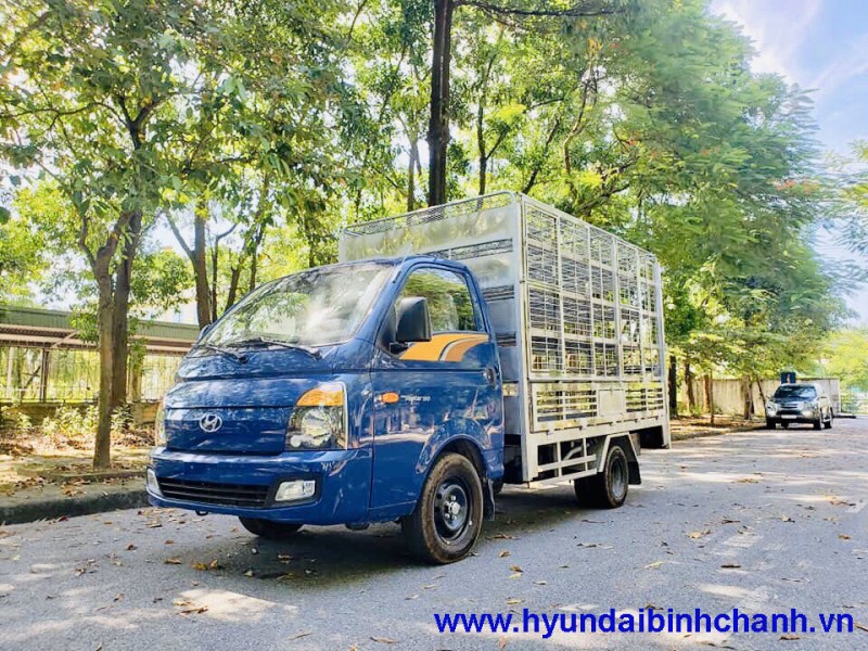 Hyundai Porter H150 chở gia cầm