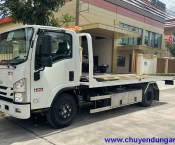 Isuzu NPR 400 kéo chở xe ô tô
