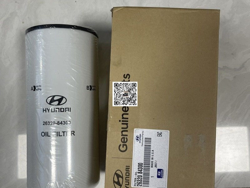 Lọc nhớt Hyundai Trago xe khách Universe 45 chỗ