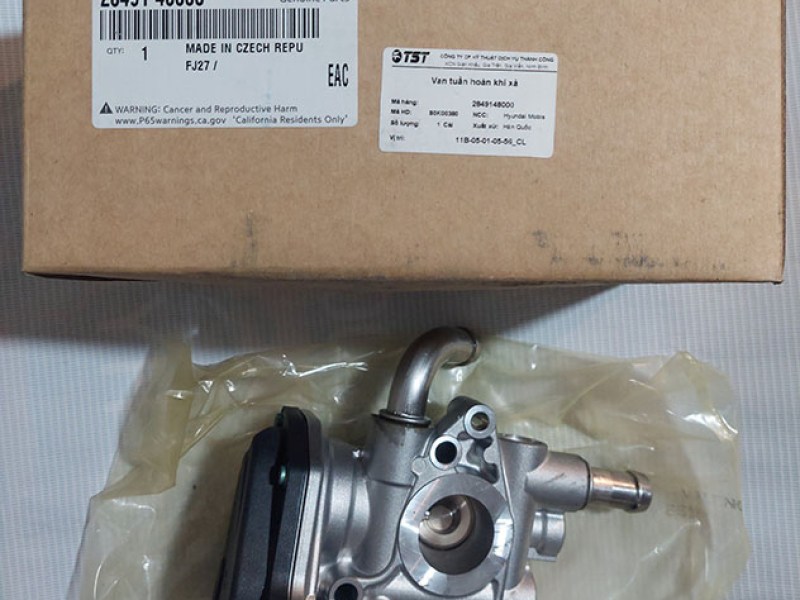 Van tuần hoàn khí xe Hyundai 110S 110SP 110SL 110XL 75S D4GA