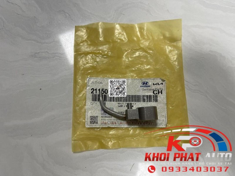 Vòi phun nhớt bôi trơn Hyundai Porter H150 N250 Solati K200 K250 chính hãng